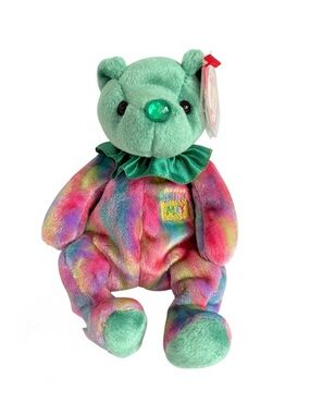 Ty Beanie Babies Birthday Bear - May
